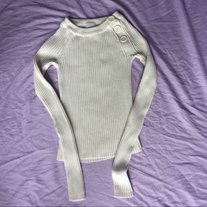 ANN TAYLOR LOFT Cream Sweater