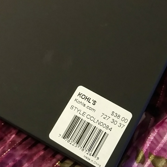 Gold CoCo Lane Hematite Pave Pendant Necklace 17" - Picture 5 of 8