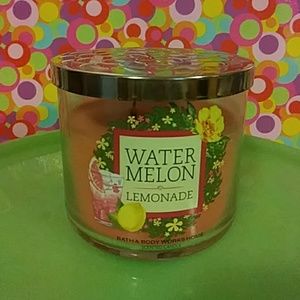 Watermelon Lemonade candle Bath&Body Works