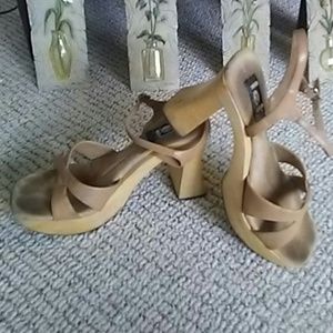 Cute Boho platform sandals 8.5