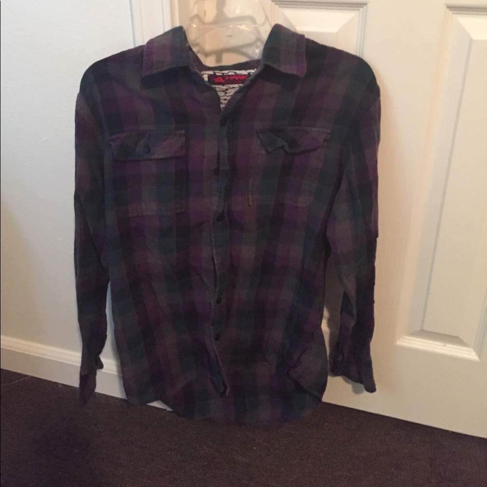 Tony Hawk flannel shirt