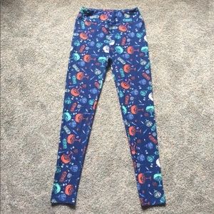 LuLaRoe NWT One Size OS Cookies & Candy Leggings