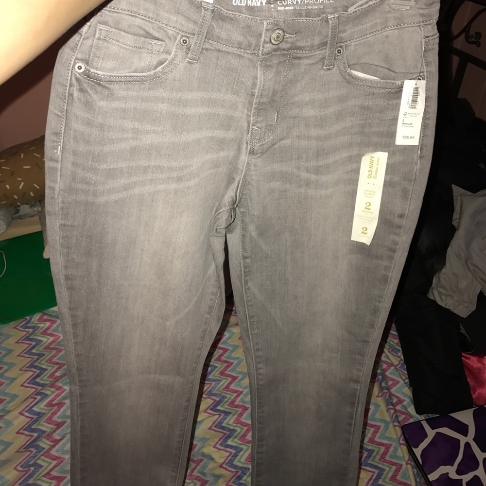 Gray denim