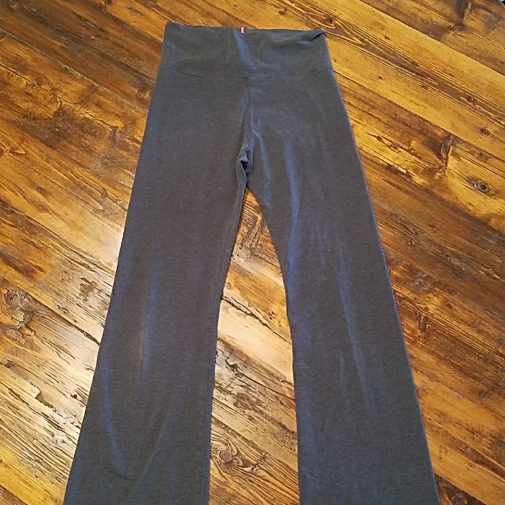 Hard Tail yoga pants heather grey size medium