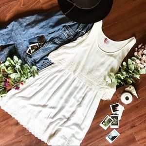 Sweet and Simple White Summer Dress