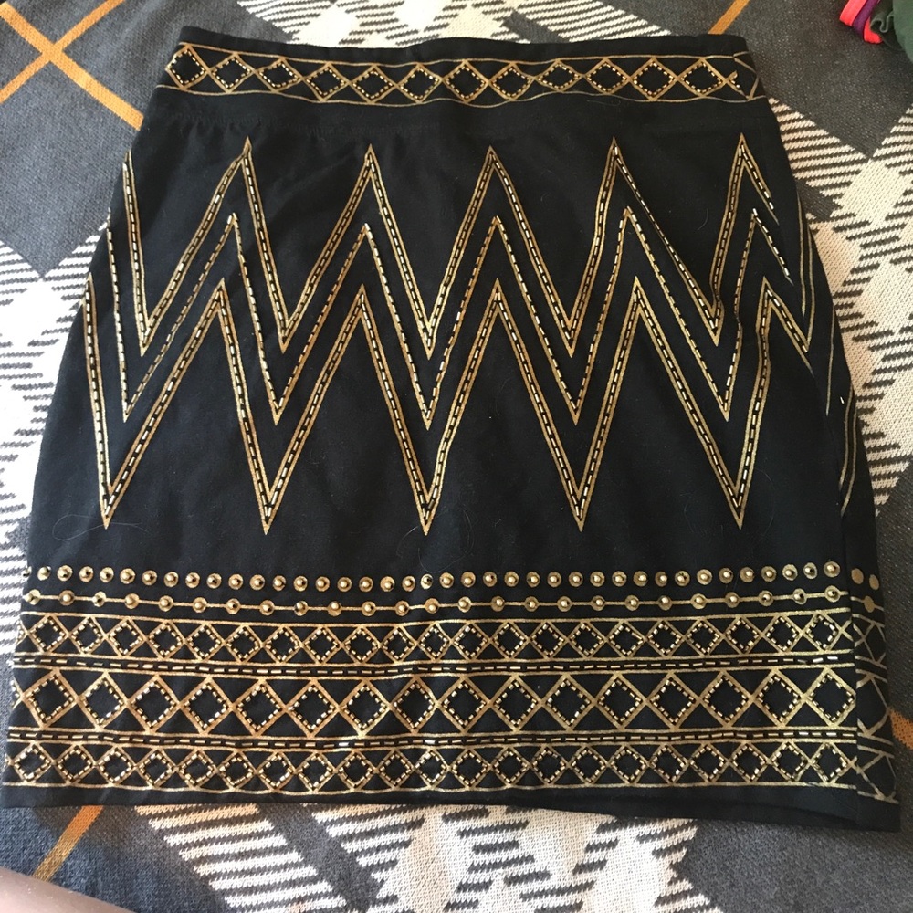 Unique mini skirt