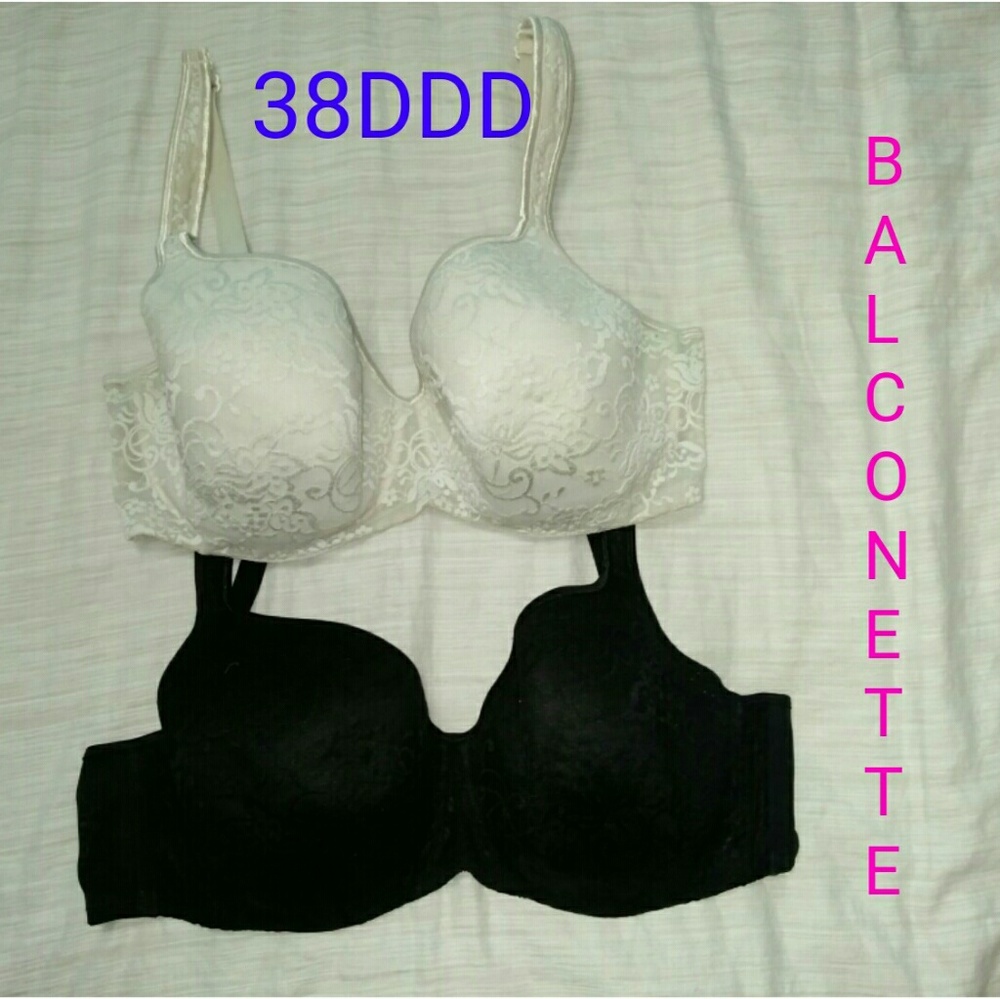 2 Cacique 38DDD bras