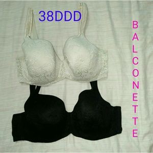 2 Cacique 38DDD bras