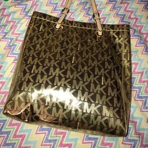 Gold Michael Kors Bag