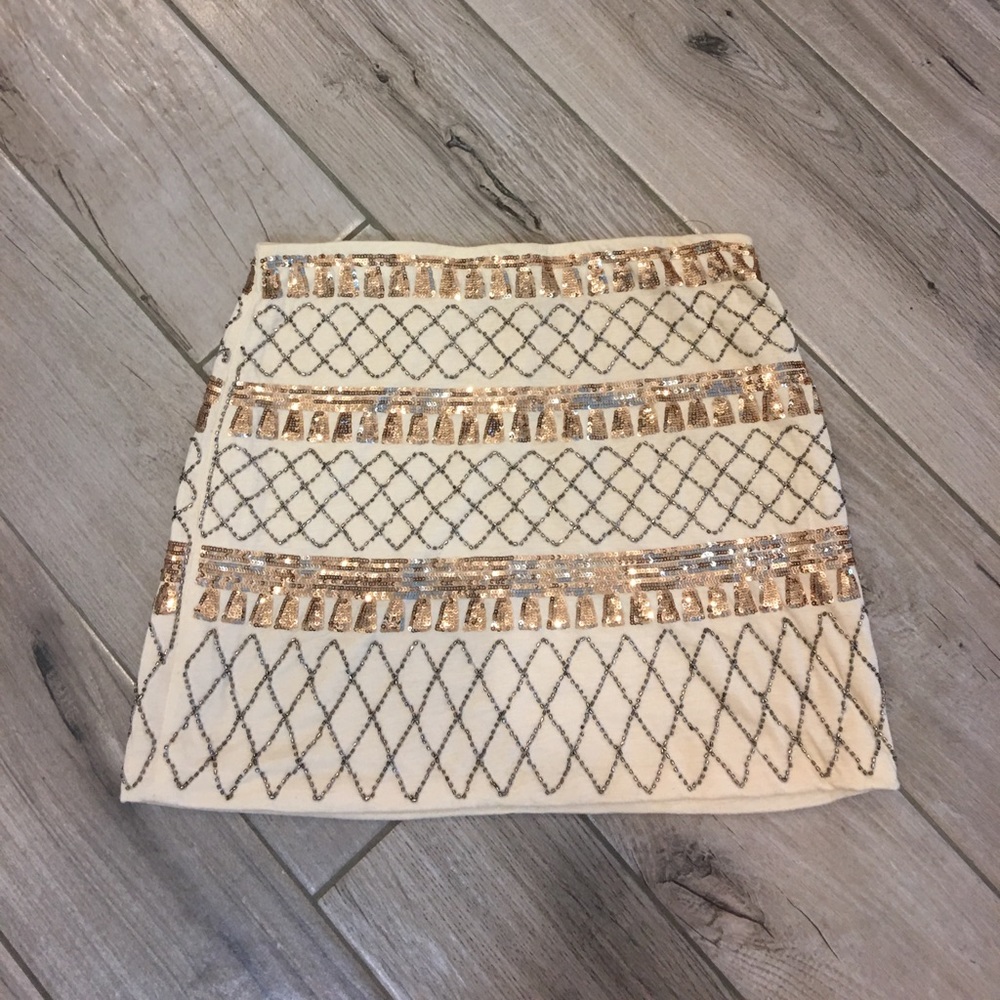 Lovemarks Stretch Sequin Skirt