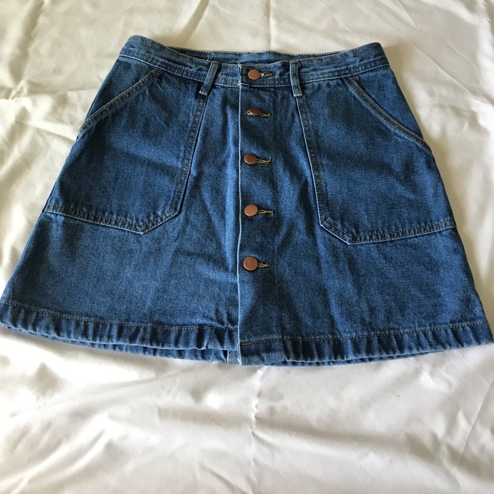 Jean skirt