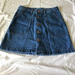 Jean skirt