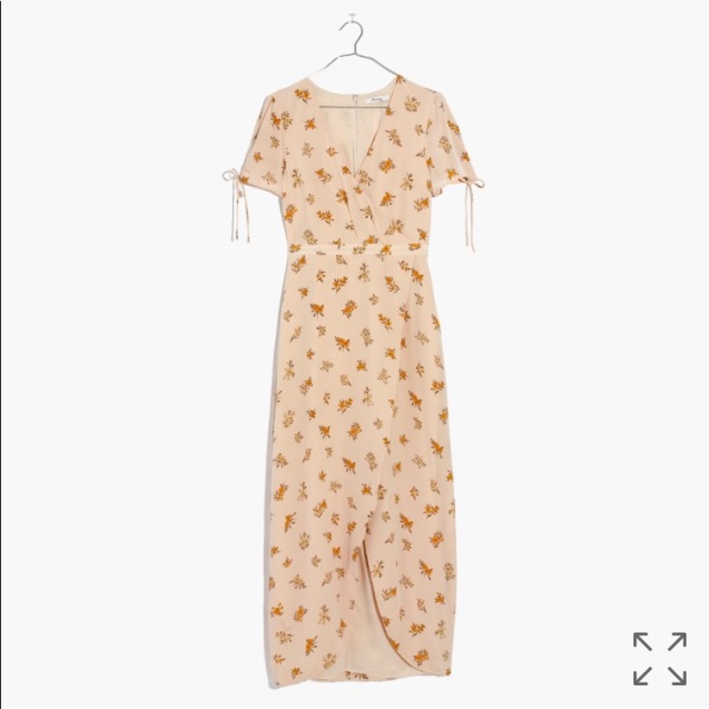 Last chance Madewell wrap silk maxi field bouquet - Picture 1 of 8