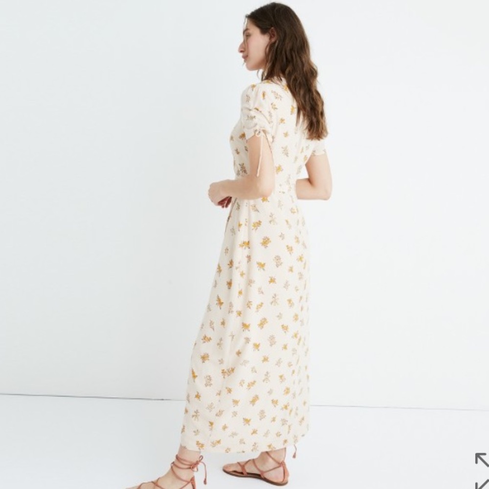 Last chance Madewell wrap silk maxi field bouquet - Picture 3 of 8