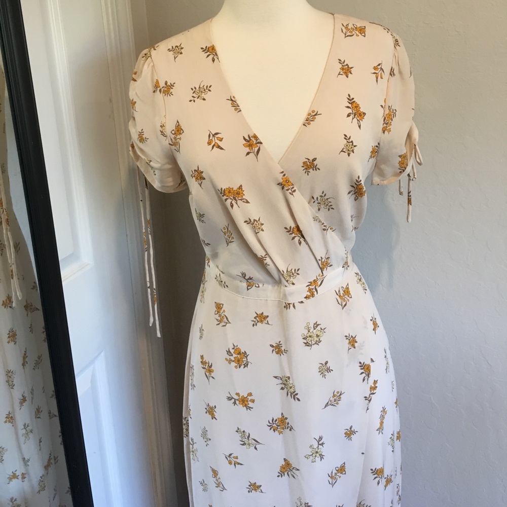 Last chance Madewell wrap silk maxi field bouquet - Picture 5 of 8
