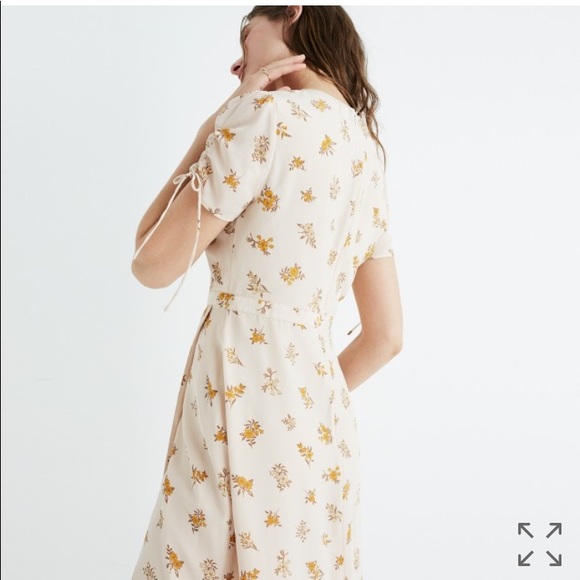 Last chance Madewell wrap silk maxi field bouquet - Picture 4 of 8