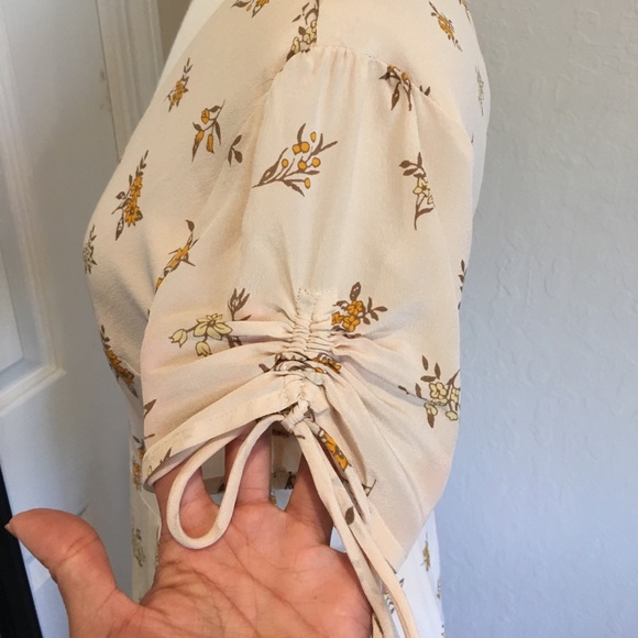Last chance Madewell wrap silk maxi field bouquet - Picture 7 of 8