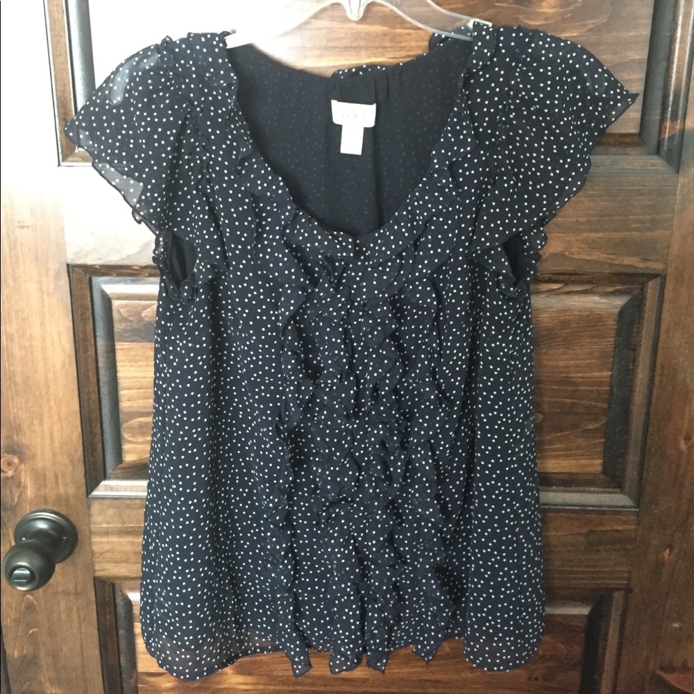 Polka-Dot Blouse