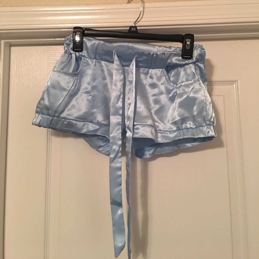 silk shorts