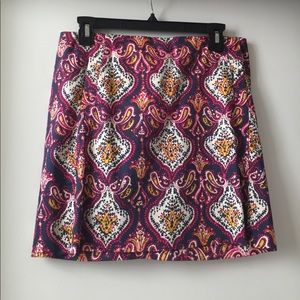 J. Crew Patterned Skirt