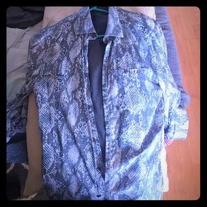 Armani's Exchange button Shirt