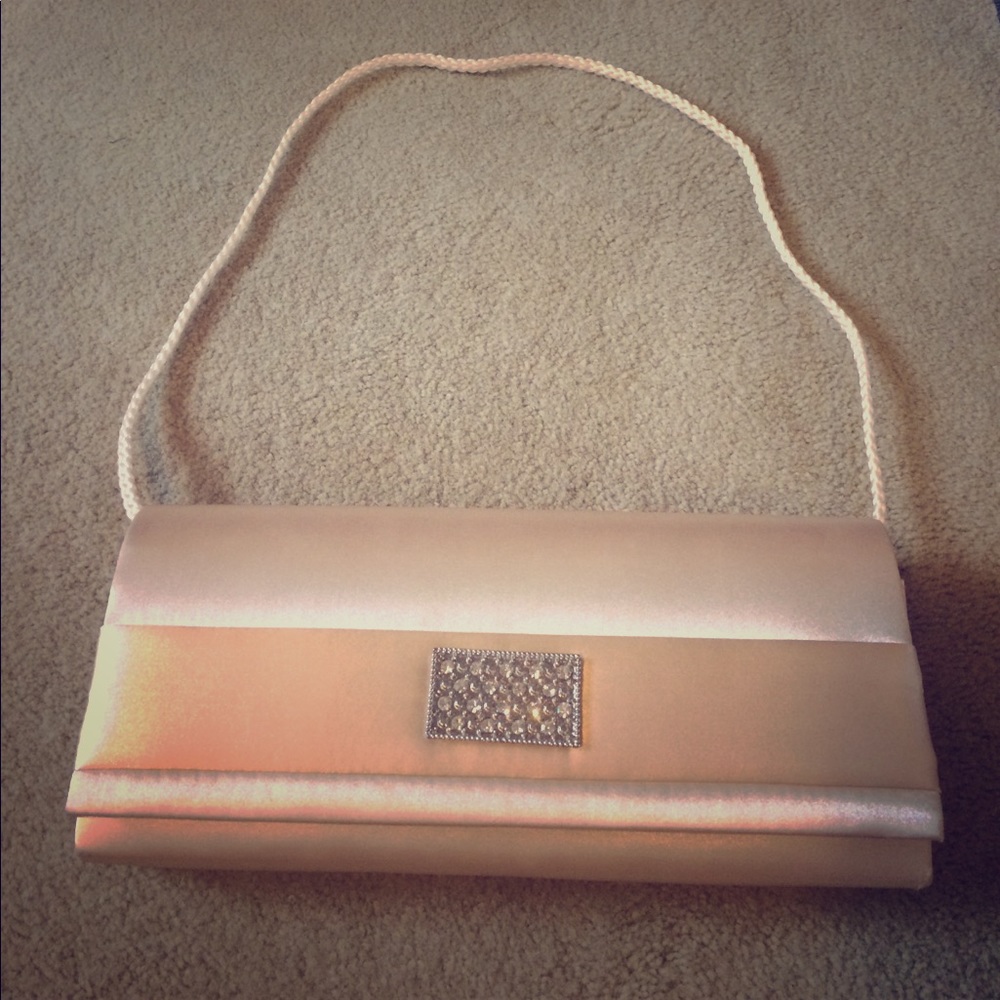 Gold formal event purse