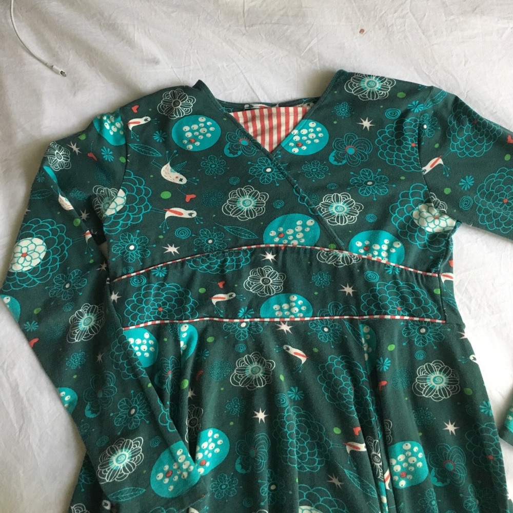 Matilda Jane dress in teal. Size Girls 14.