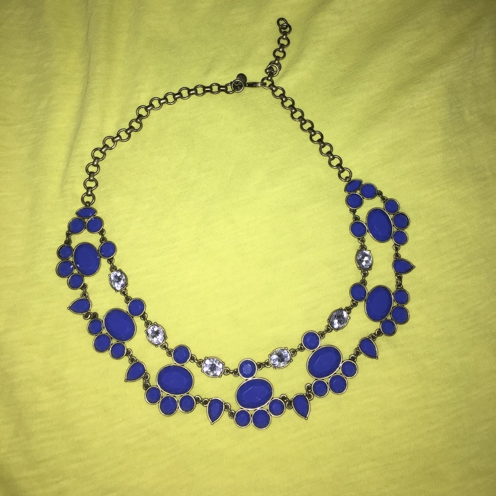 J. Crew Blue Necklace