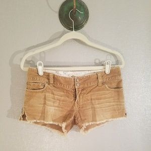 Abercrombie and Fitch corduroy shorts