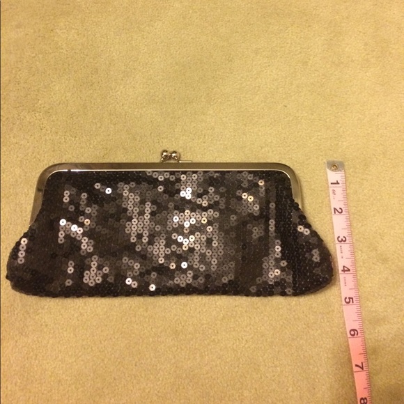 NWOT Black sequin purse - Picture 5 of 8