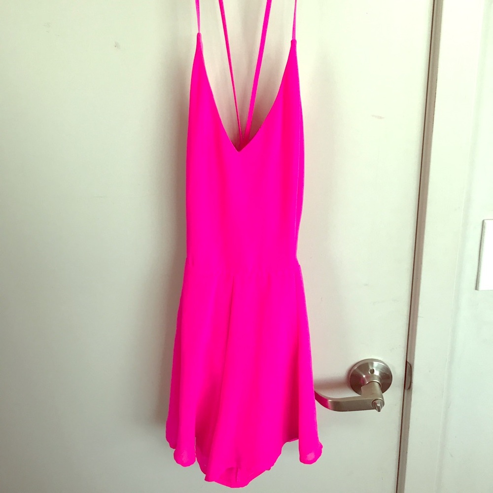 Pink romper size S