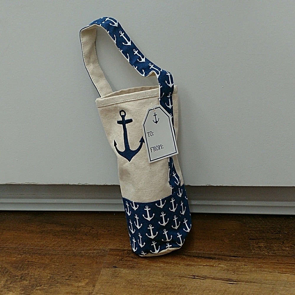 Nautical Wine Tote