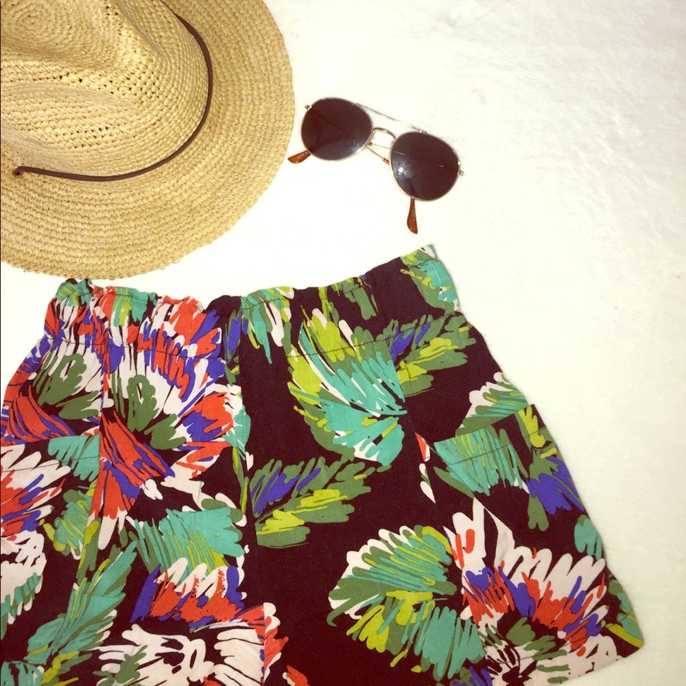 Floral shorts