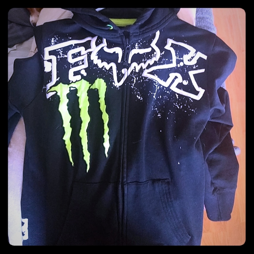Fox zipper Hoodie
