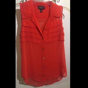 Ambiance Red-Orange Tank