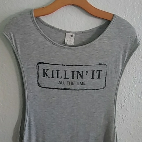 "Killin'it All The Time T-shirt Dress - Picture 2 of 2