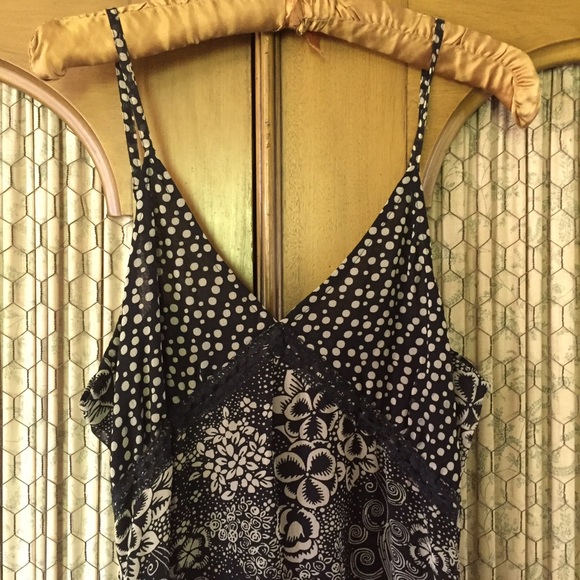 Floral Summer Spaghetti Strap Dress - Picture 2 of 7