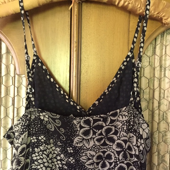 Floral Summer Spaghetti Strap Dress - Picture 5 of 7