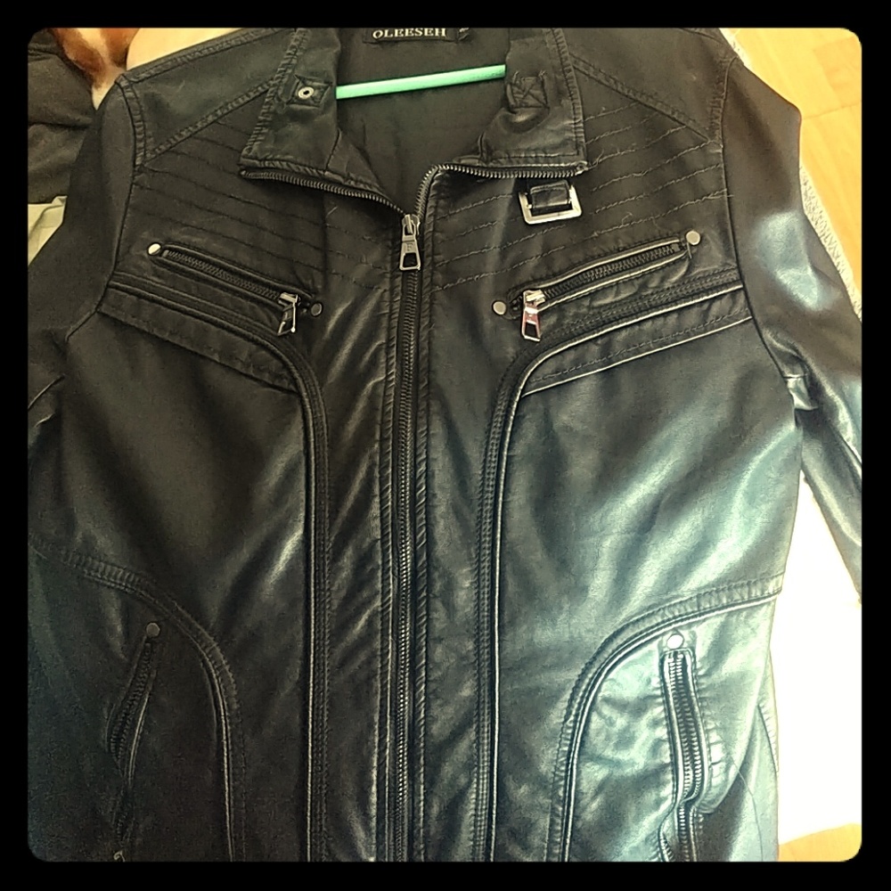 Oleeseh Polyester zip jacket