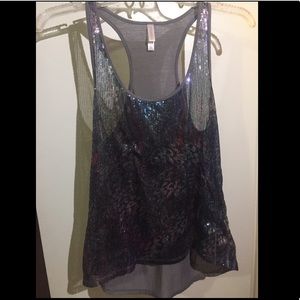 Sparkly Racerback Tank