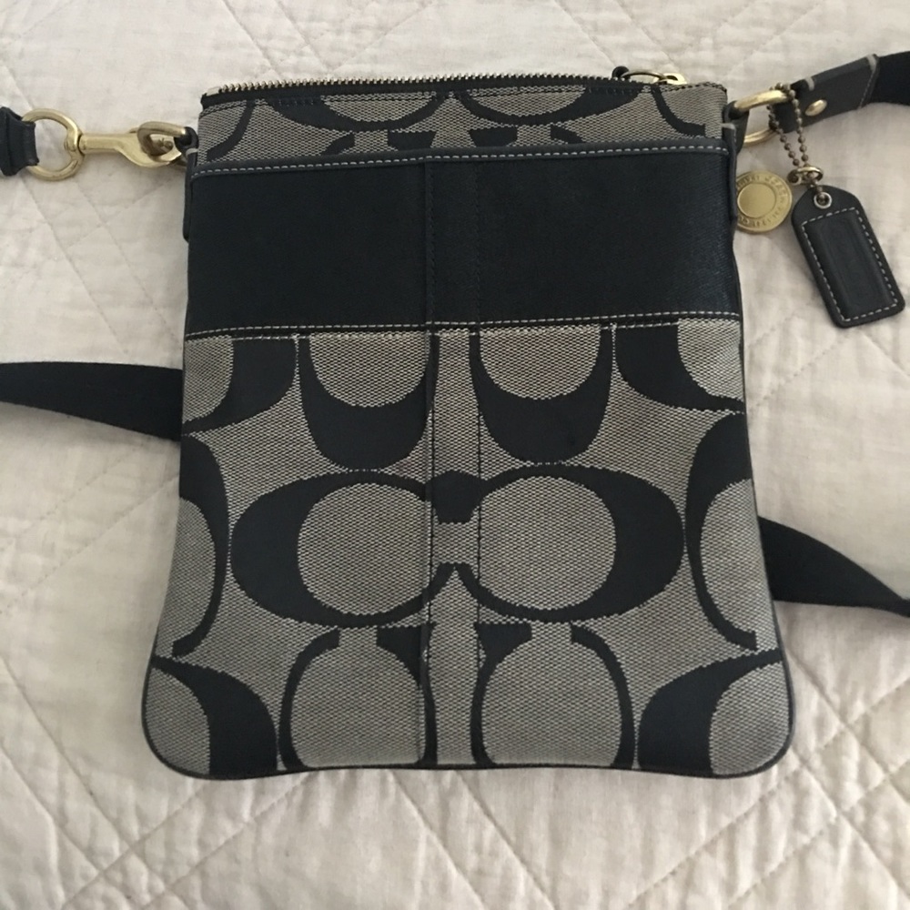 Coach cross body purse