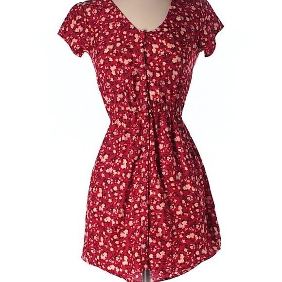 Kimchi Blue Dresses & Skirts - Floral button up dress ASO Elena Gilbert