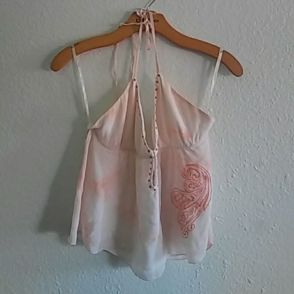 Silk BEBE Halter Top