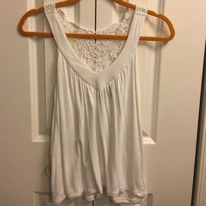 White "Express" top