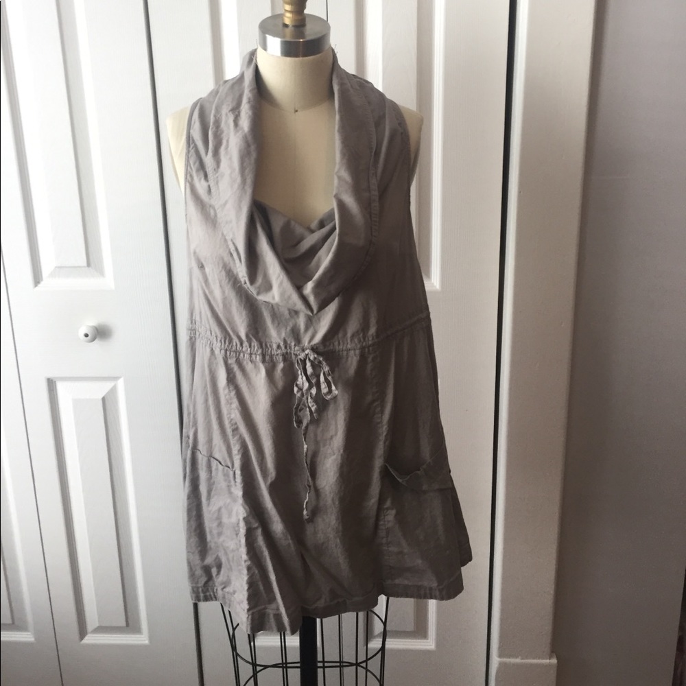 Mini dress, grey, medium