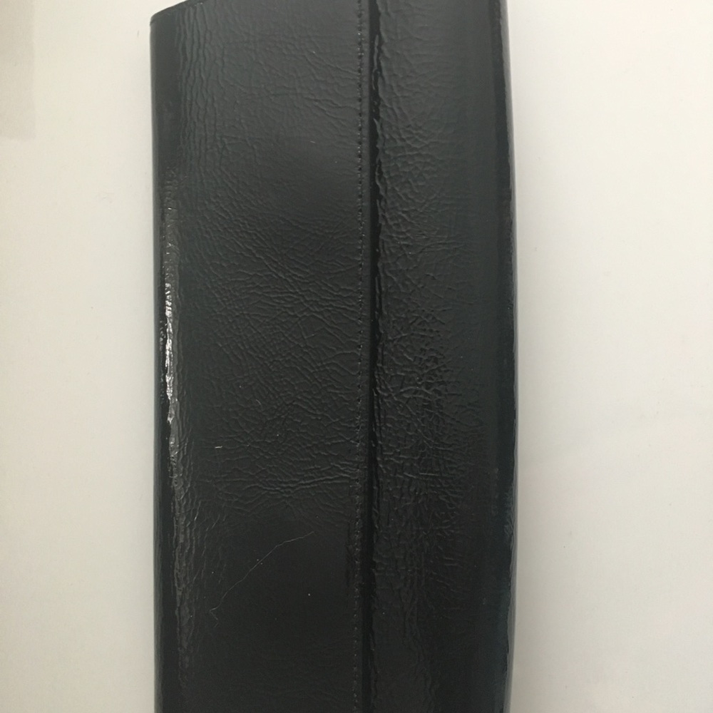 Jalda Patent Leather Clutch