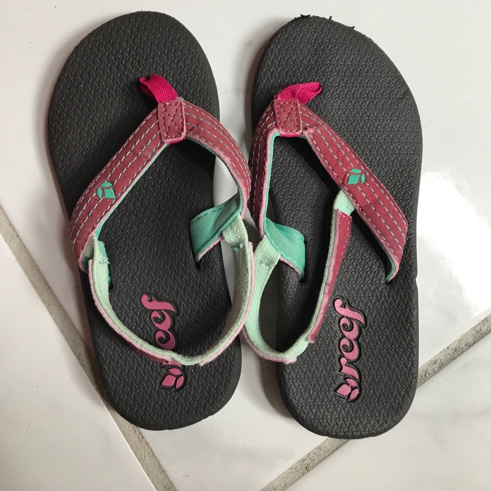 Reef toddler flip flops sz 8T
