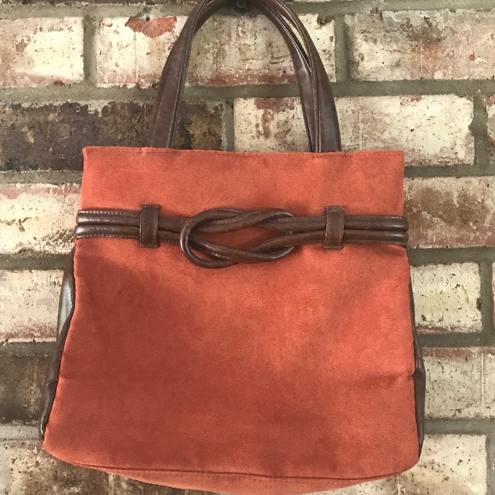 Victorias Secret handbag suede & faux leather