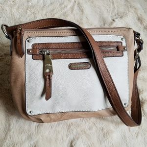 Dana Buchman colorblock crossbody shoulder bag