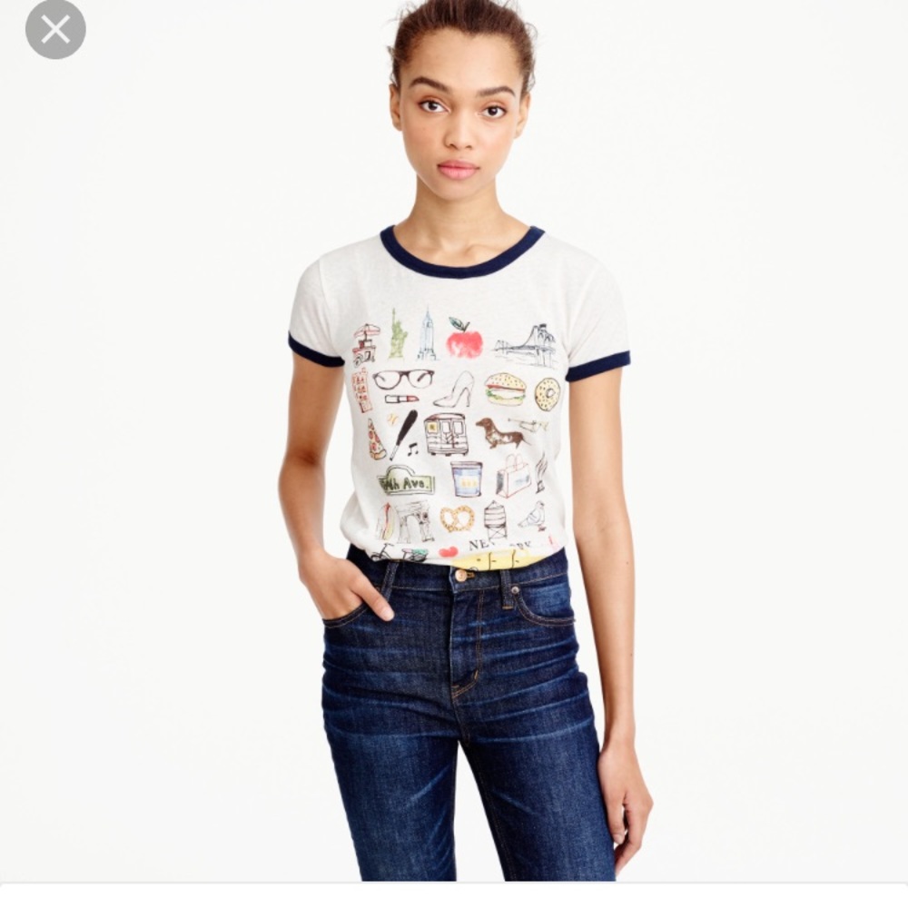 🔷LAST CHANCE🔷 J. Crew NYC Graphic Tee